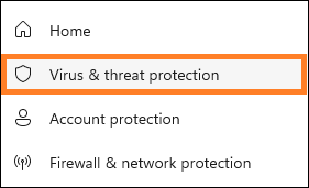 Virus and Threat protection
