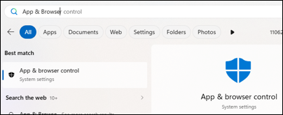 App and Browser Control