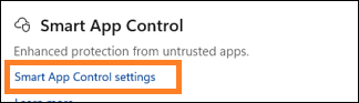 SmartApp Control